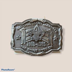 NWT Vintage Boy Scout 1985 Jamboree Buckle